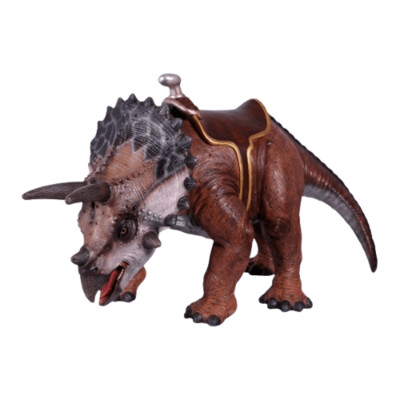 Triceratops with Saddle