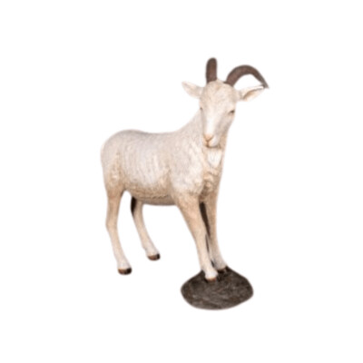 Billy Goat Cream Statue