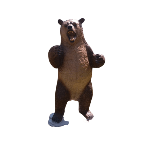 Growling Grizzly Bear