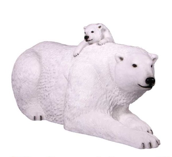 Polar Bear with Cub
