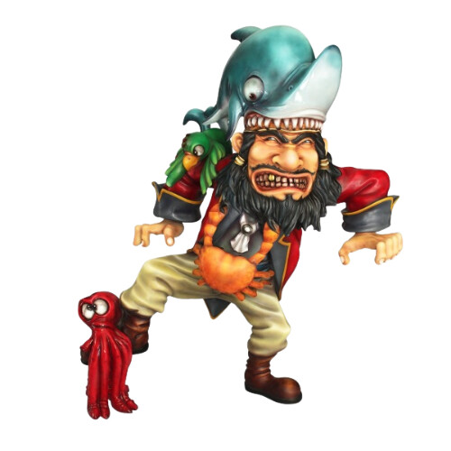 Pirate Grumpy Figure