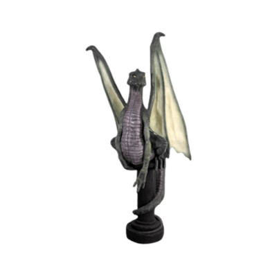 Dragon Pedestal 7ft Figure