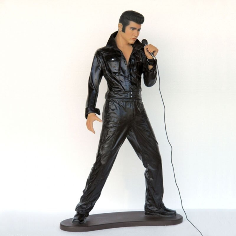 Elvis with Microphone 6ft