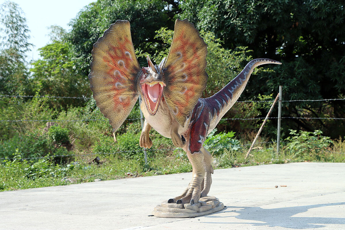 Dilophosaurus Model-Gel Coat