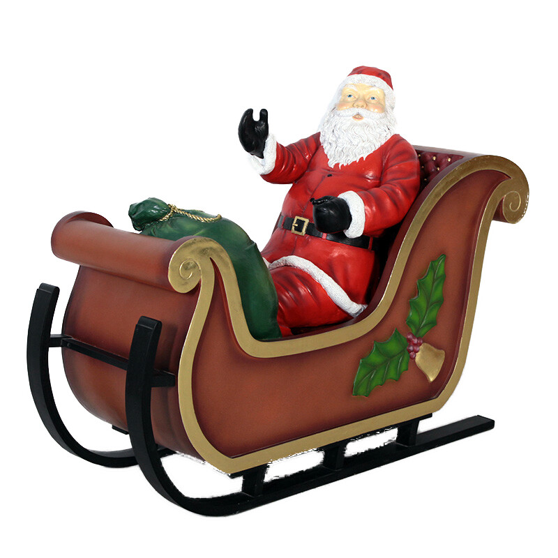 Santa on Sleigh