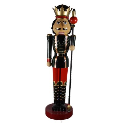 Nutcracker with Sceptre 12ft (Left) Nutcracker with Sceptre 12ft (Left)