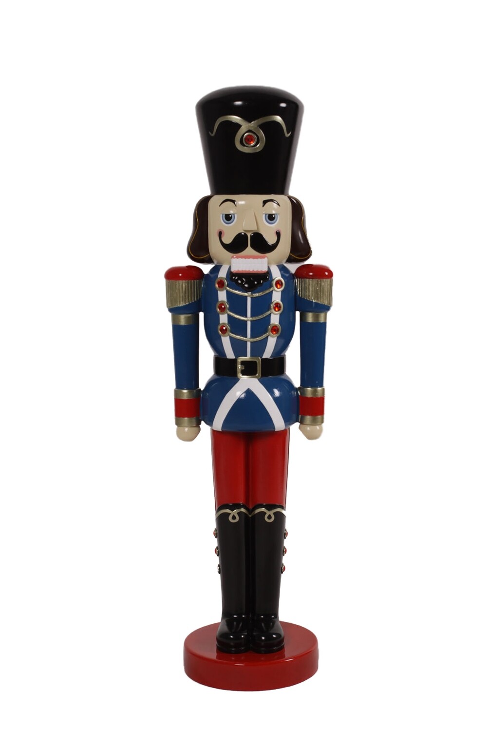 Nutcracker Soldier 4ft-Blue