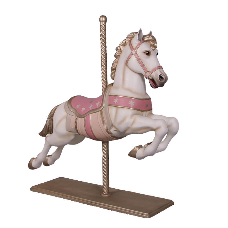 Carousel Horse White