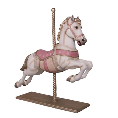 Carousel Horse White