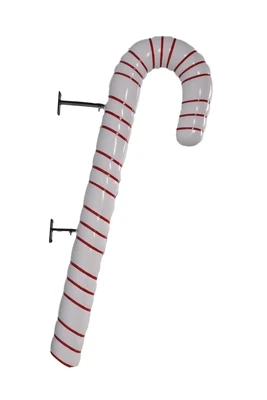 Candy Cane 4ft Hanging White