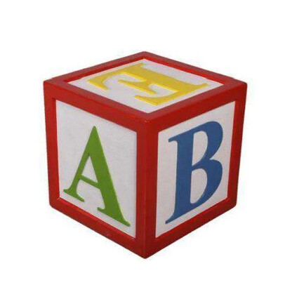 Letter Block 18"
