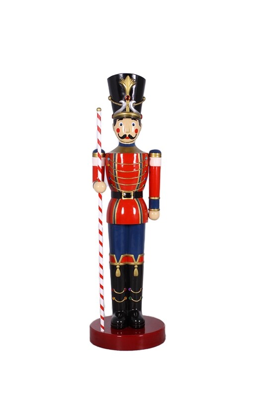 Toy Soldier with Baton 6.5ft Figure Toy Soldier with Baton 6.5ft Figure