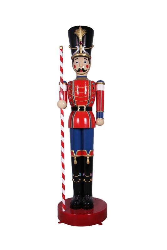 Toy Soldier with Baton 10ft Figure Toy Soldier with Baton 10ft Figure