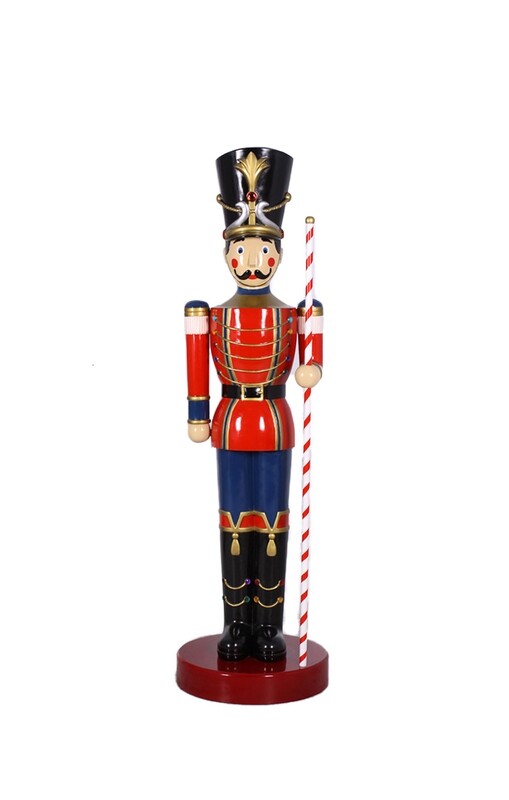 Toy Soldier with Baton 6.5ft (Left)