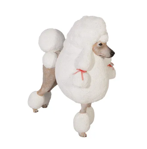 Poodle Dog Statue