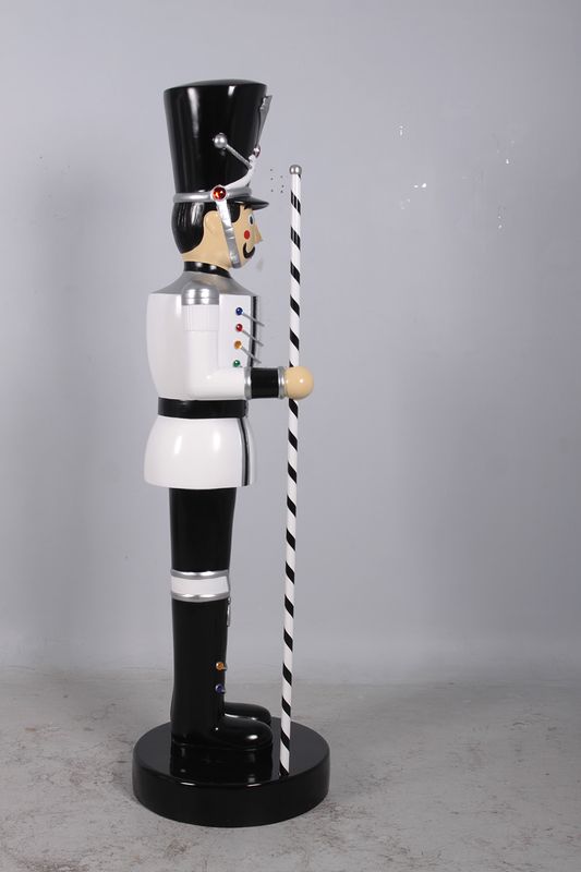 Toy Soldier with Baton 6.5ft (White) (Right)