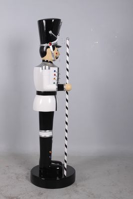 Toy Soldier with Baton 6.5ft (White) (Right)