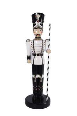 Toy Soldier with Baton 6.5ft (White) (Left) Toy Soldier with Baton 6.5ft (White) (Left)