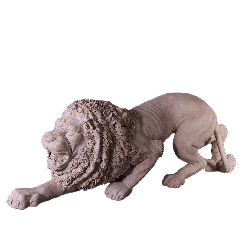 Crouching Lion Roman Stone