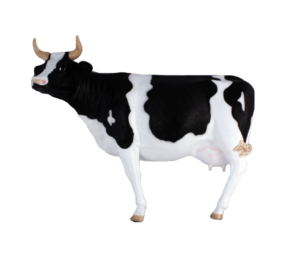 Cow Life Size Wall Decor