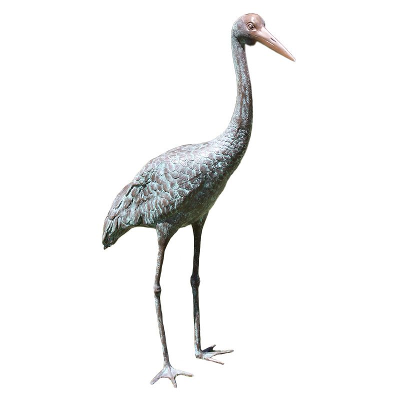 Brolga Cane Bronze