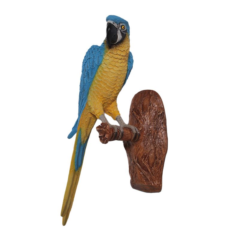 Parrot Wall Decor Yellow