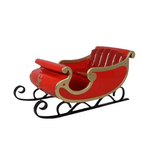 Santa's Sleigh and Two Reindeer Set Santa's Sleigh and Two Reindeer Set