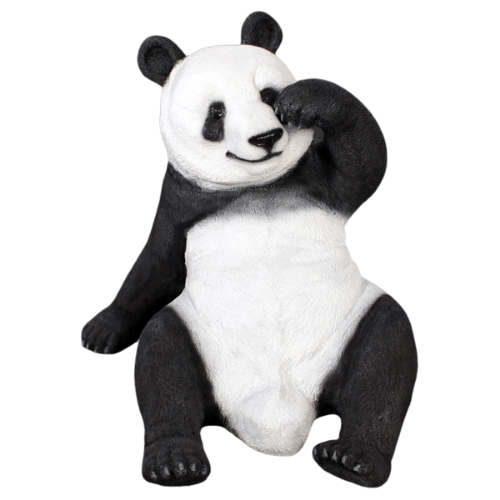 Panda Slouching Statue Panda Slouching Statue
