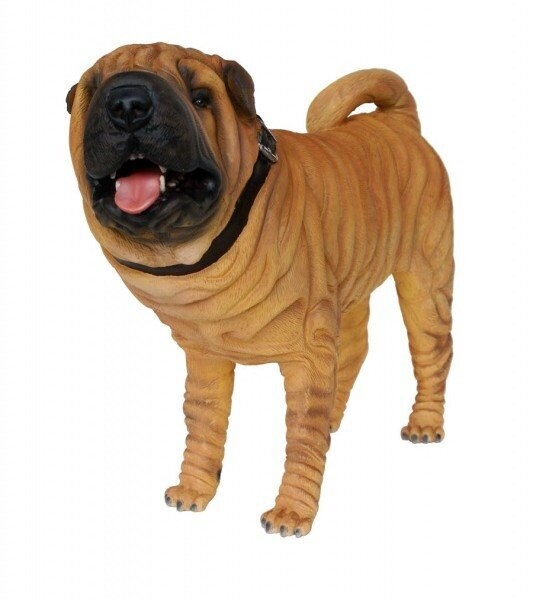 Shar Pei Dog Statue