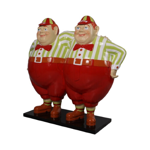 Tweedledee & Tweedledum Figures Tweedledee & Tweedledum Figures