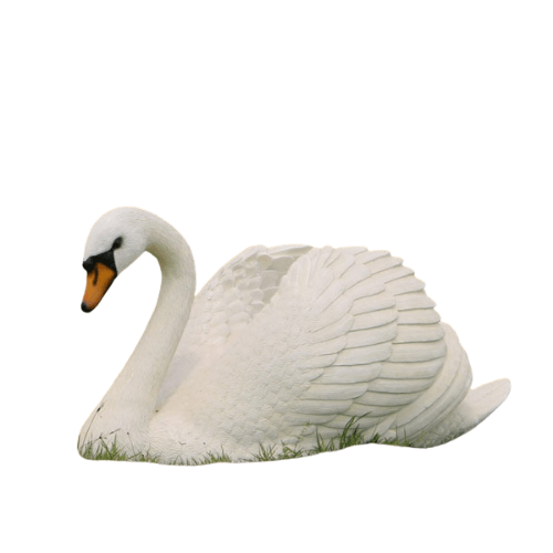 Swan Statue-Gel Coat Swan Statue-Gel Coat