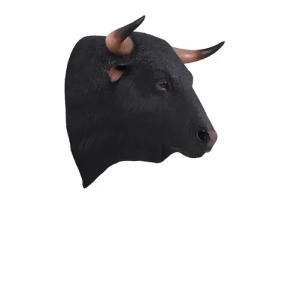 Spanish Fighting Bull Head