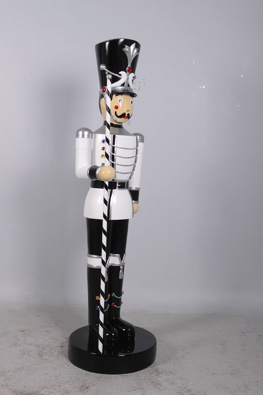 Toy Soldier with Baton 6.5ft (White) (Left)