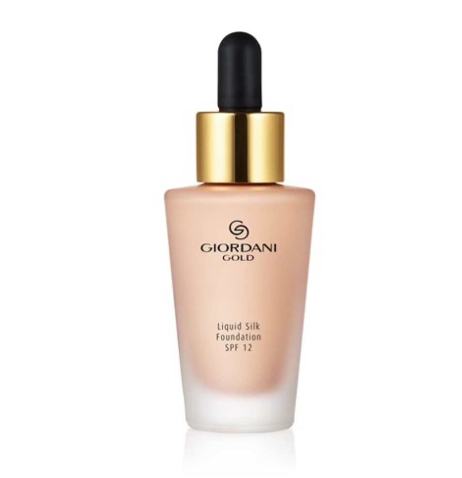 Maquillaje Liquid Silk Giordani Gold