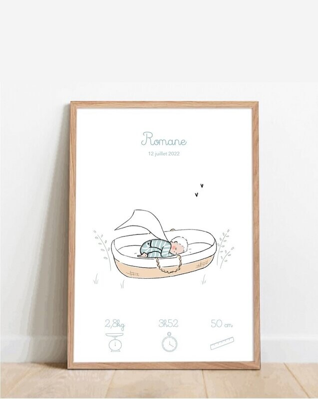 Affiche personnalisable - Super héros