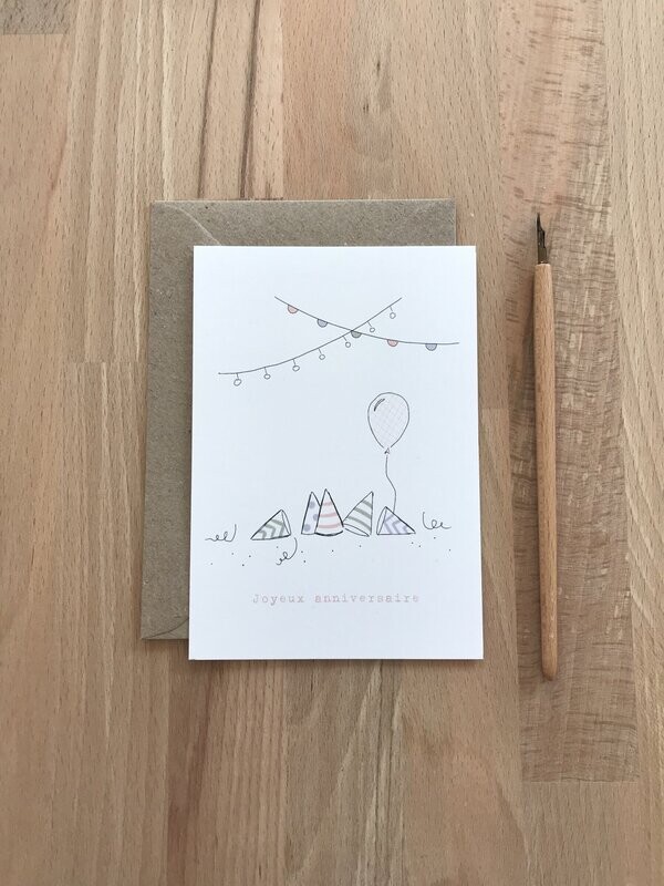 Carte postale - Joyeux anniversaire !