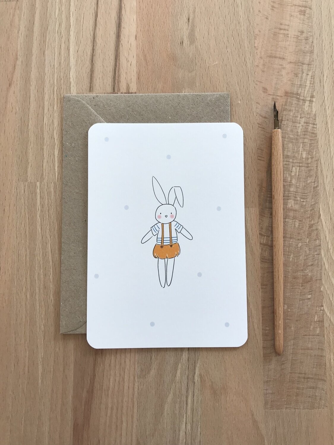 Carte postale - Félicitations / Coucou / Bisous / Merci