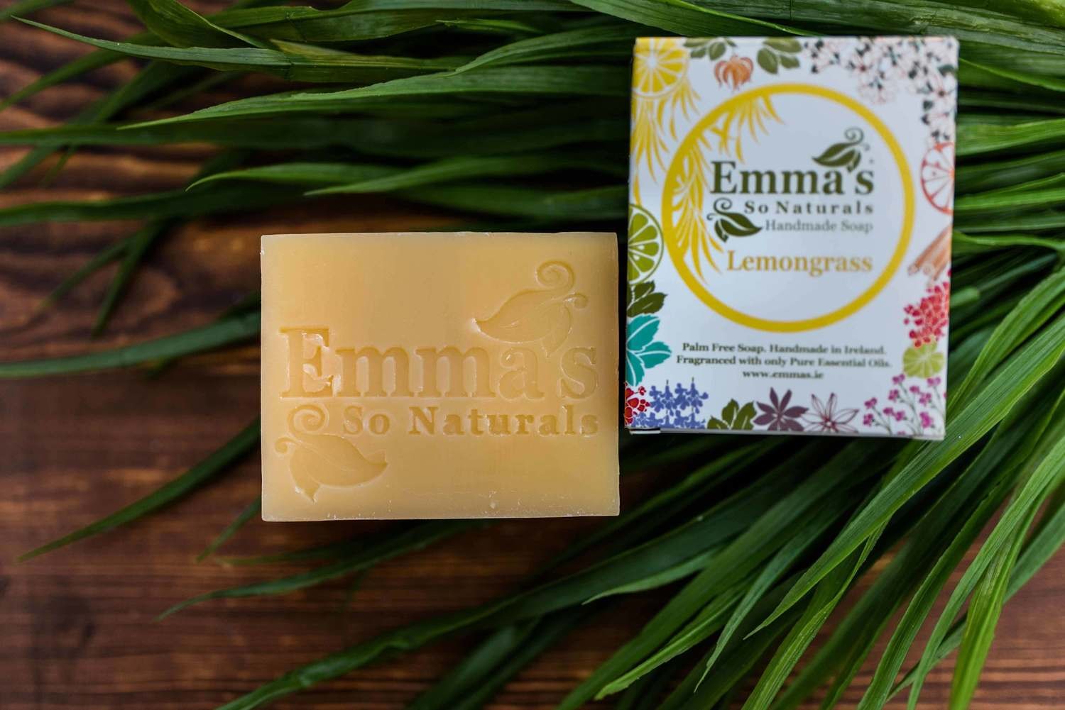 Lemongrass Handmade Natural Soap Bar.
