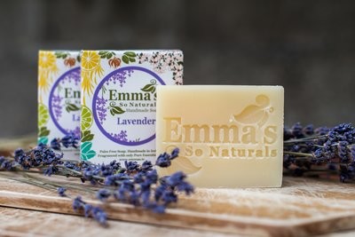 Lavender Handmade Natural Soap Bar.
