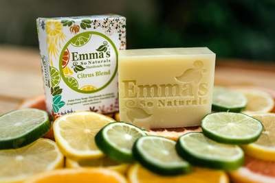 Citrus Blend Handmade Natural Soap Bar.