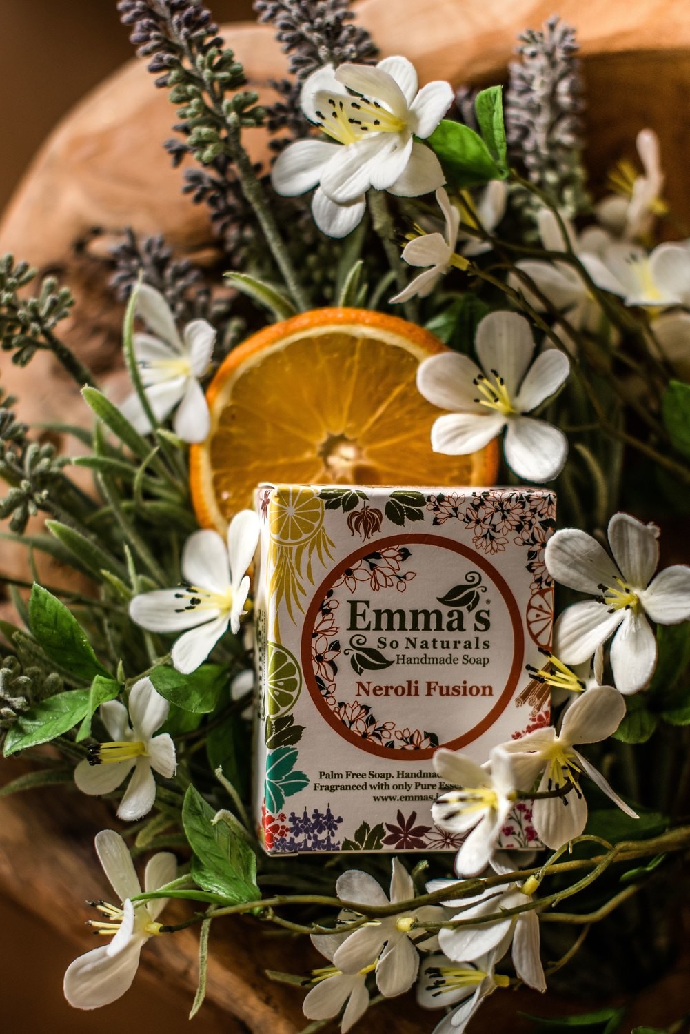 Neroli Fusion Handmade Natural Soap Bar.