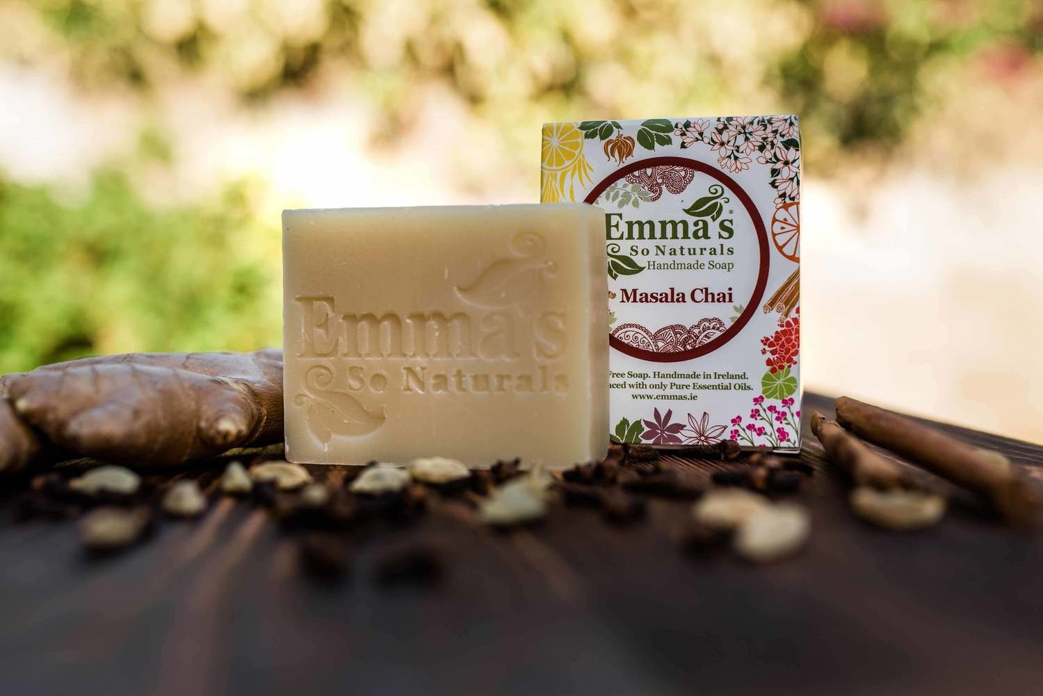 Masala Chai Handmade Natural Soap Bar.