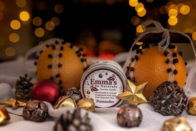 Pomander *Seasonal Natural Candle in Tin.