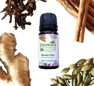 Masala Chai Pure Essential Oil Blend 10ml for Aroma Diffuser &amp; Oil Burner.