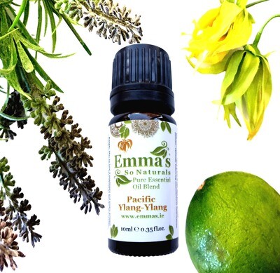 Pacific Ylang Ylang Pure Essential Oil Blend 10ml for Aroma Diffuser &amp; Oil Burner.