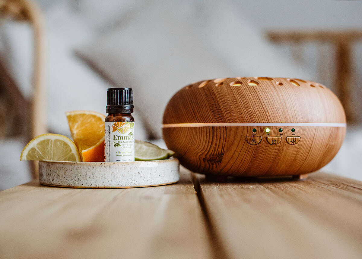 Pure Essential Oil Aroma Diffuser Blend 10ml bottle. From €10