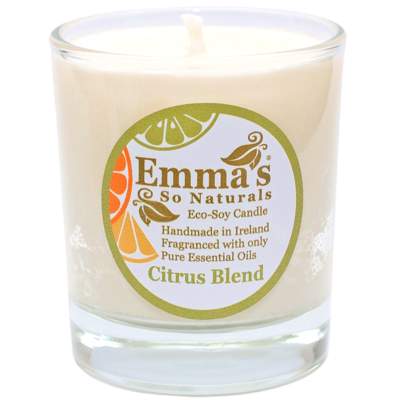 Natural Scented Glass Tumbler Candle Collection.