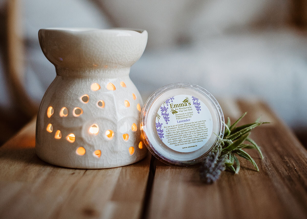 Lavender Natural Wax Tart Melt.