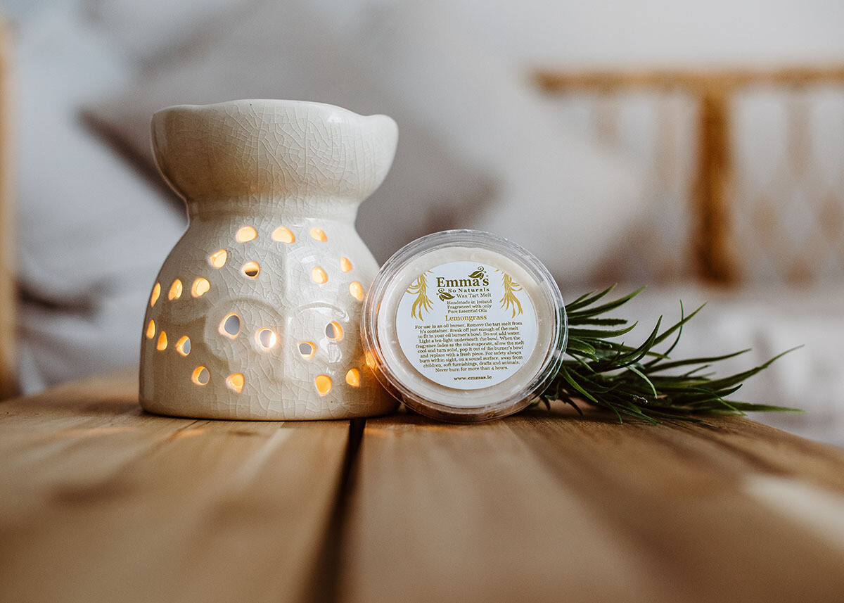 Lemongrass Natural Wax Tart Melt.