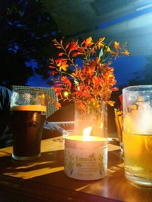 Citronella Scented Tin Candle.
